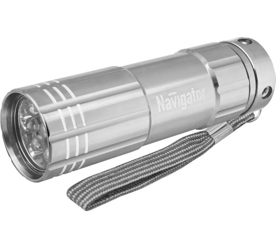 Изображение товара Фонарь Navigator, NPT-CM07-3АAA, алюминий, 9LED, блистер 94928