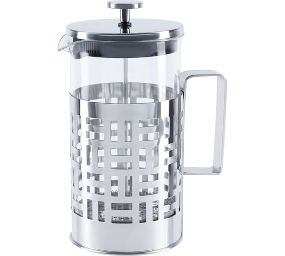 Изображение товара Френч-пресс WERNER CONA1000мл. Материал: жаропрочное боросиликатное стекло, нерж.сталь, пластик 50287