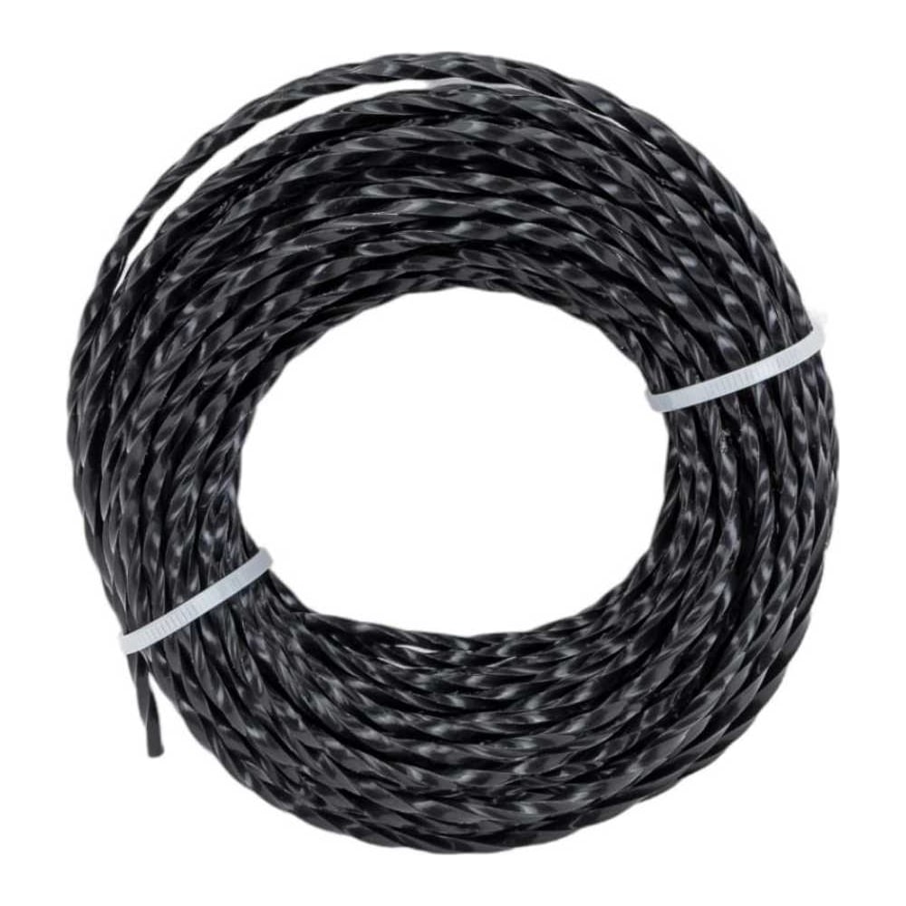 Изображение товара Нейлоновая леска 4.0 мм 15 м витой квадрат с сердечником для триммера FAVOURITE FBT C