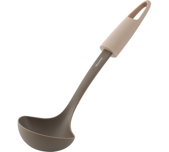 Изображение товара Половник WERNER ANZIO 31 см. Материал рабочей части: нейлон, материал ручки: пластик. 50004