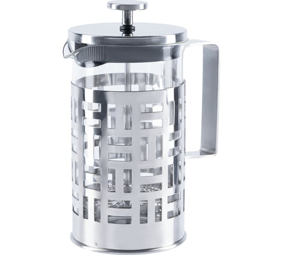 Изображение товара Френч-пресс WERNER CONA 600мл. Материал: жаропрочное боросиликатное стекло, нерж.сталь, пластик. 50285