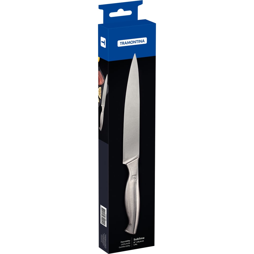 Изображение товара Универсальный нож Tramontina Sublime 20 см нержавеющая сталь