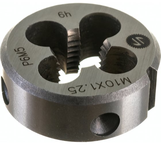 Изображение товара Плашка ИНСТУЛС М. 10.0х1.25х30х11 HSS 6h DIN223 00001265342