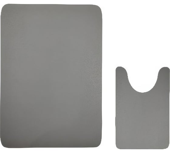 Изображение товара Коврик для ванной RGW BM-011 90*60/40*60/Светло-серый, комплект 2 шт 6241011-107