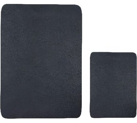 Изображение товара Коврик для ванной RGW BM-012 90*60/40*60/Черный, комплект 2 шт 6241012-104