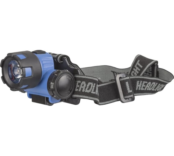 Изображение товара Фонарь Navigator NPT-H12-3AAA, налобный, 1LEDx1Вт, блистер 94323