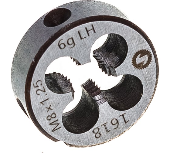 Изображение товара Плашка ИНСТУЛС М. 8.0х1.25х25х9 9SiCr 6g DIN223 левая 00001178585