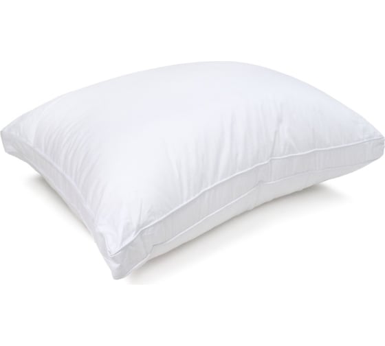 Изображение товара Подушка с бортиком Мягкий сон 70x50 "Лебяжий пух" Премиум Белый ПЛб_П-3115у