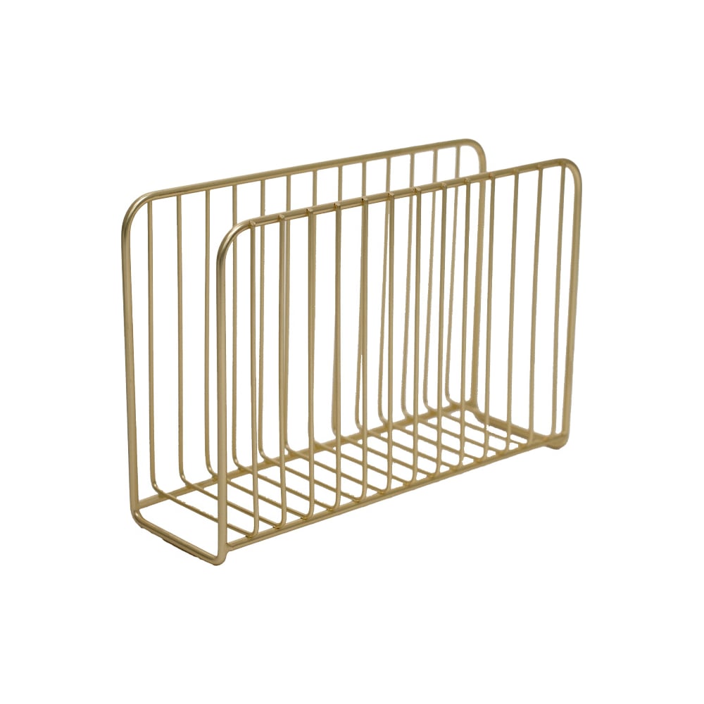 Изображение товара Салфетница Lemax LB-14 матовое золото прочная стильная для стола