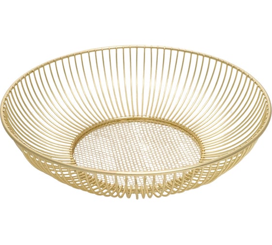 Изображение товара Корзина для фруктов Lemax матовое золото LB-10 BSG