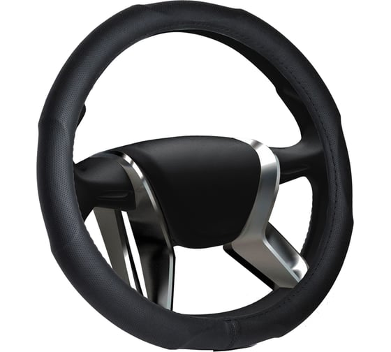 Изображение товара Оплетка руля AZARD Senator Maine M кожа черная OPLS1201