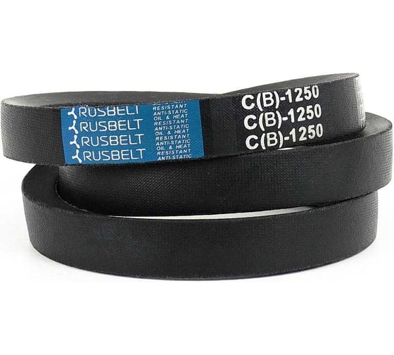 Изображение товара Клиновой ремень Rusbelt С(В)-1250 Lp, 1192 Li, ГОСТ 1284-89 00-00021321