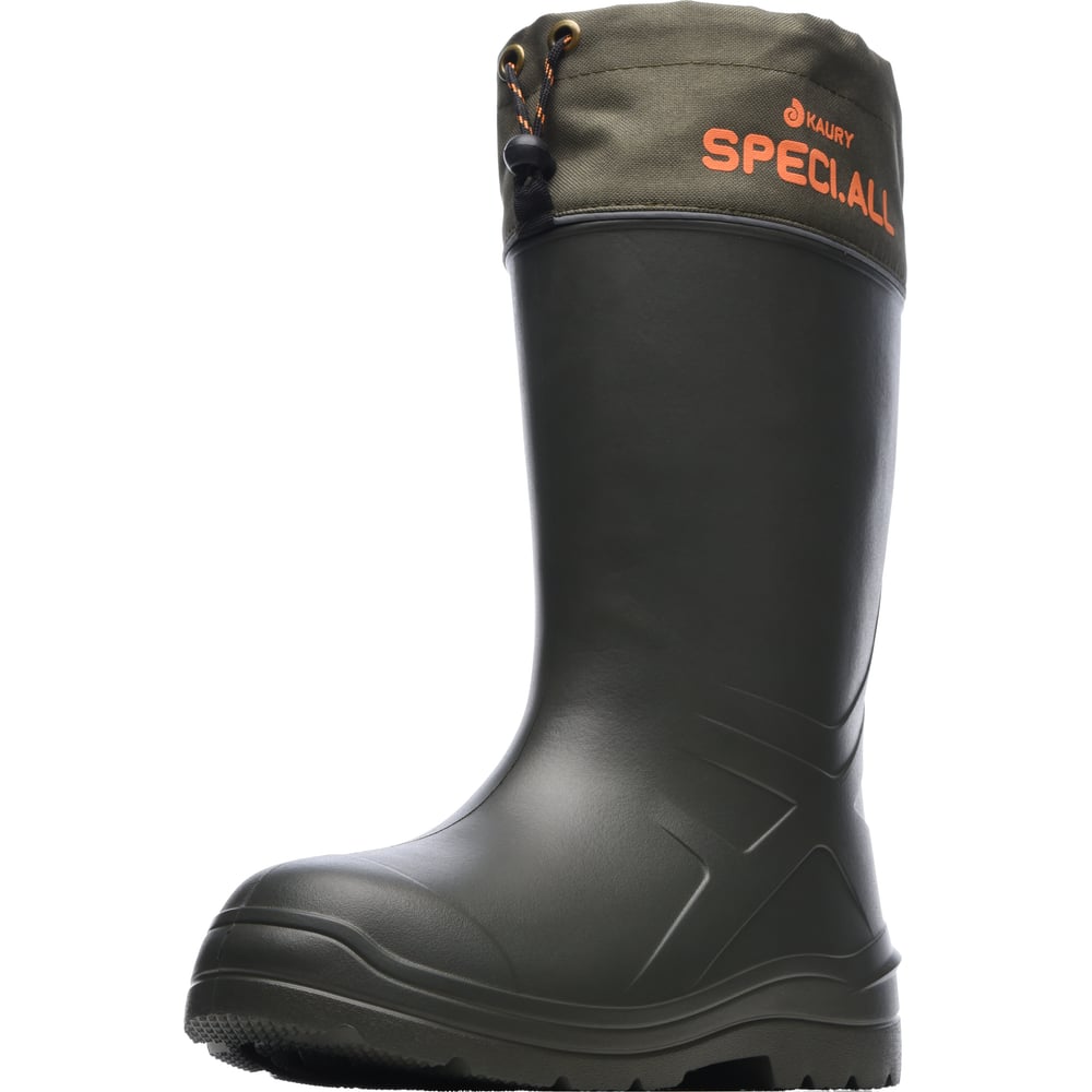 Изображение товара Подростковые сапоги KAURY SPECI.ALL БИЗОН 40-41 оливковые утепленные из ЭВА