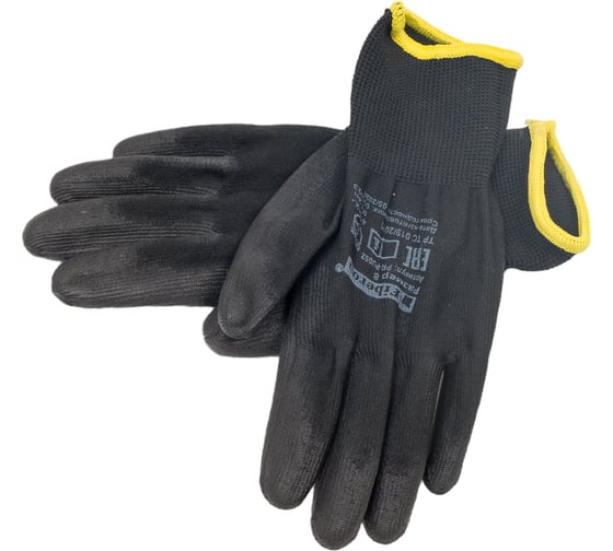 Изображение товара Перчатки для точных работ Fiberon полиэстер, полиуретановое покрытие, 8(M), 123115