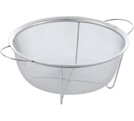 Изображение товара Дуршлаг-сито GIPFEL с ручками, диаметр 25,5 см нержавеющая сталь 5483
