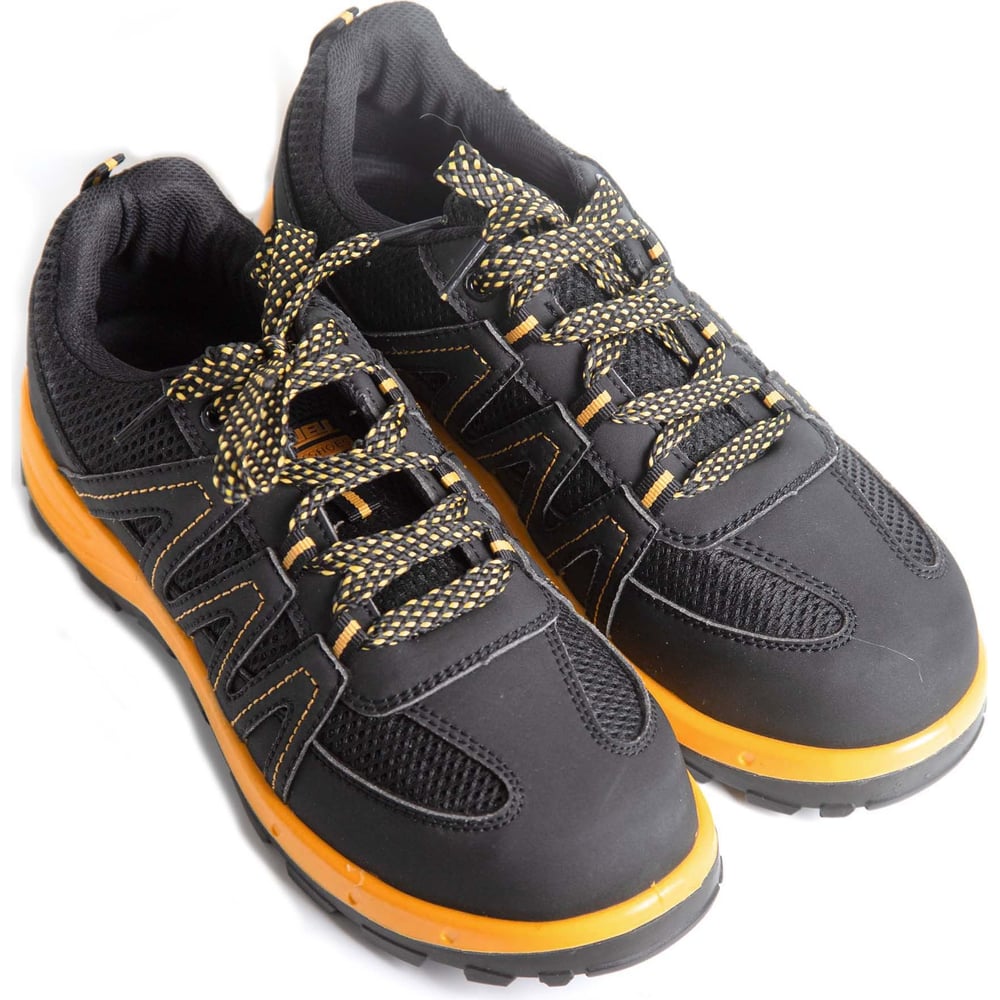 Изображение товара Полуботинки рабочие DOWELL стальной подносок S1P SRC искусственная кожа сетка черный желтый 41