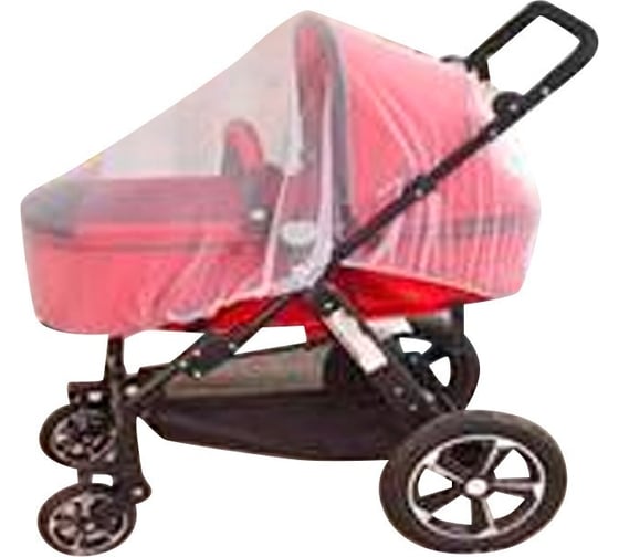 Изображение товара Накидка антимоскитная на коляску Рыжий кот 140x85 см 107275