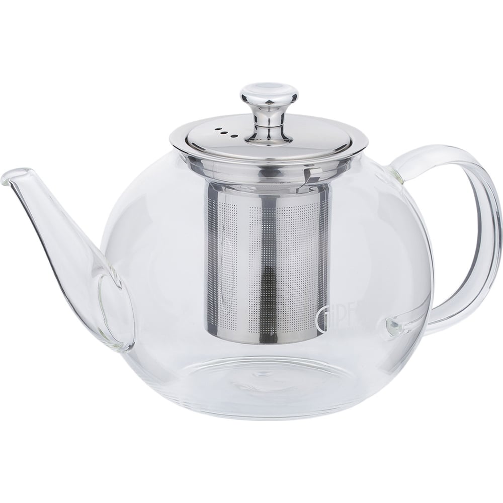 Изображение товара Заварочный чайник GIPFEL BRILLIANS объем 1 литр боросиликатное стекло