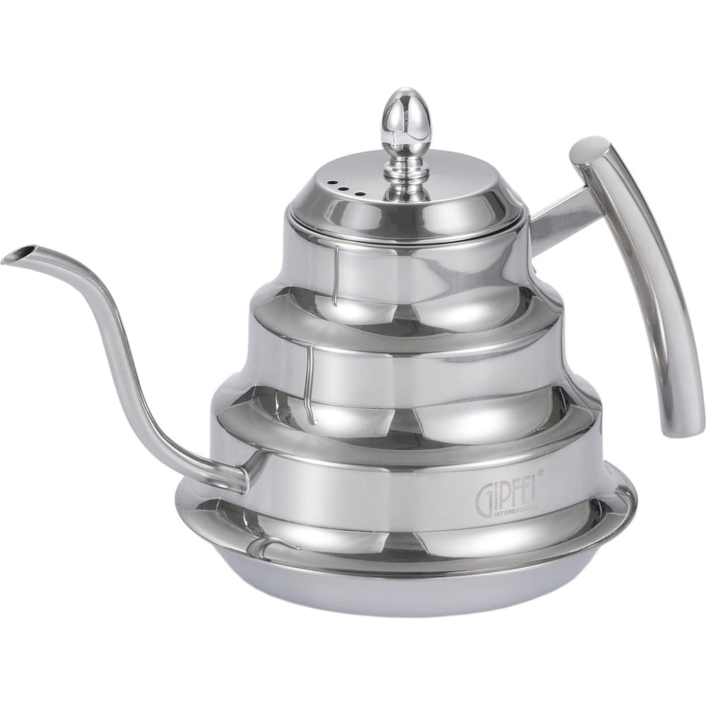 Изображение товара Чайник заварочный GIPFEL ORIENT 1200 мл нержавеющая сталь с фильтром