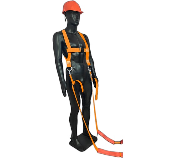 Изображение товара Такелажные ремни для грузчиков комплект КанТраст  Стандарт, цвет оранжевый trstО45