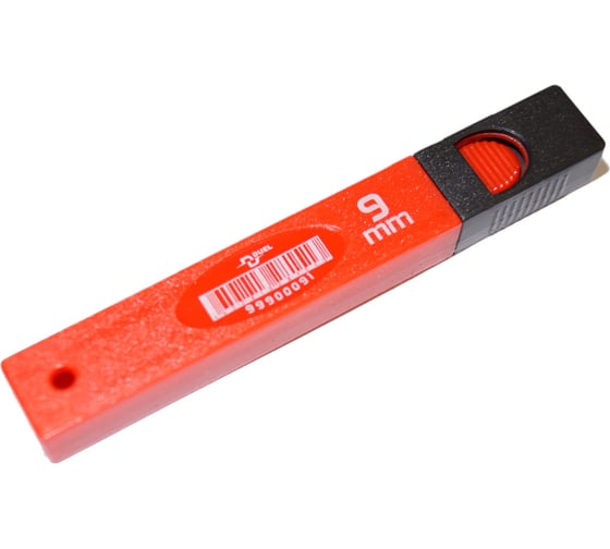 Изображение товара Упаковка лезвий для канцелярских ножей, сегментные лезвия 74x9 мм, толщина 0.4 мм, 10 штук в упаковке DUEL 99900091