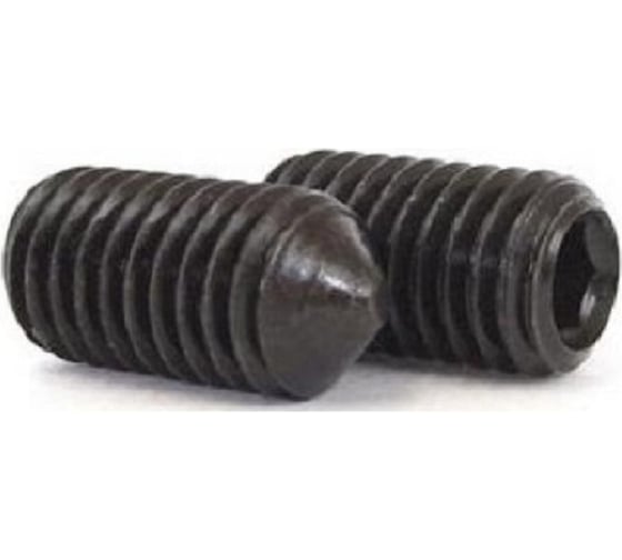 Изображение товара Винт Море Метизов DIN 914, 12.9, оксид, M12x10 мм, 100 шт. VIBT914M1210100M