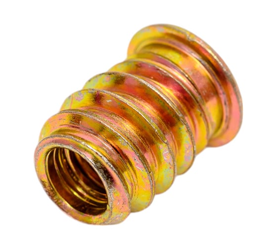 Изображение товара Втулка резьбовая с потайным фланцем Море Метизов M6x10x15 мм, 25 шт. VTULM61015F25M