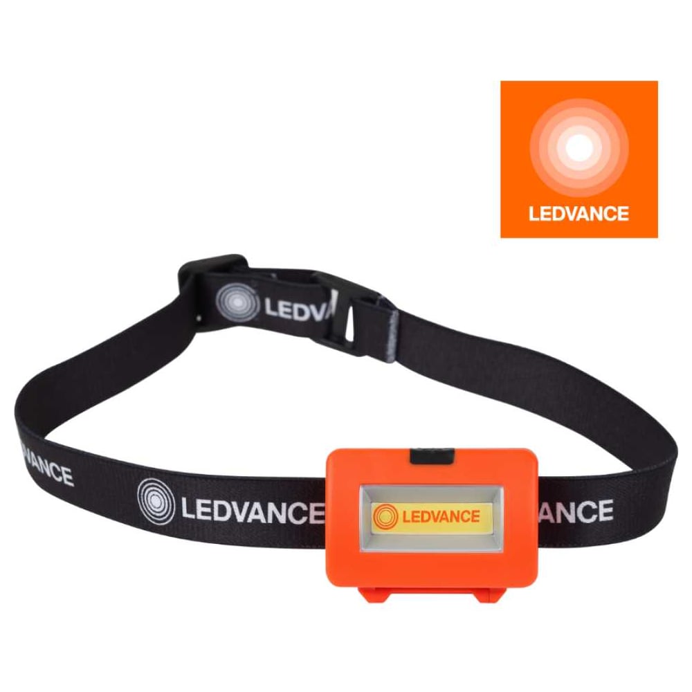 Изображение товара Налобный светодиодный фонарь LEDVANCE 60XBLI1 EUE 80Лм IP22