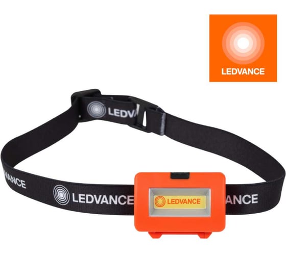 Изображение товара Светодиодный фонарь LEDVANCE налобный на батарейках 60XBLI1 EUE LEDV 4099854175725