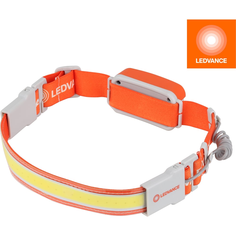 Изображение товара LEDVANCE Гибкий налобный светодиодный фонарь аккумуляторный 300 лм IP20