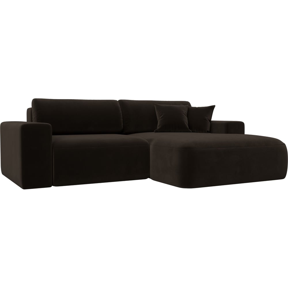 Изображение товара Угловой диван Лига-036 Классик с правым углом и механизмом еврокнижка