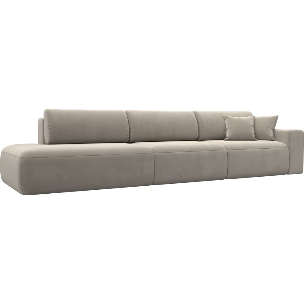 Изображение товара Диван прямой Лига-036 НПБ Модерн Лонг с ящиком и подлокотниками