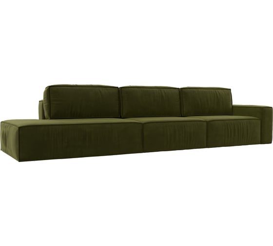 Изображение товара Диван прямой Лига диванов Прага Модерн Лонг подлокотник справа 121748