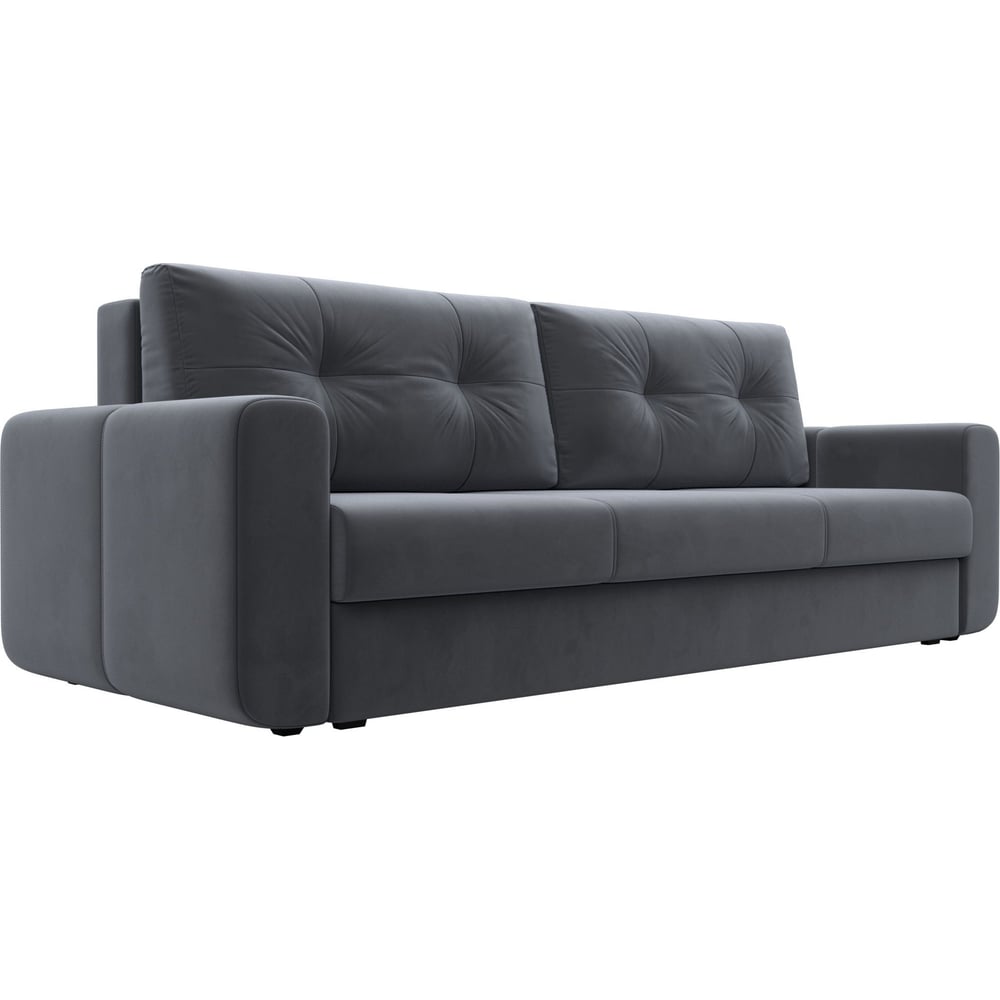 Изображение товара Современный прямой диван Лига диванов Лига-031 с ящиком и механизмом еврокнижка