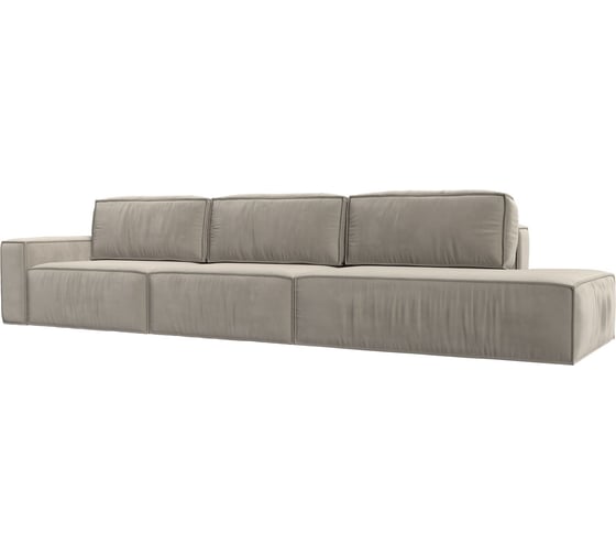 Изображение товара Диван прямой Лига диванов Прага Модерн Лонг подлокотник слева 121745L