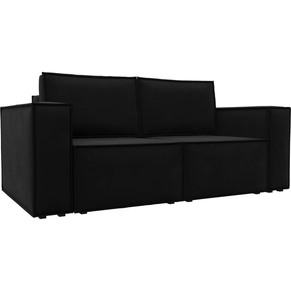 Изображение товара Диван Лига диванов Куба мини 121883 прямой раскладной стильный микровельвет