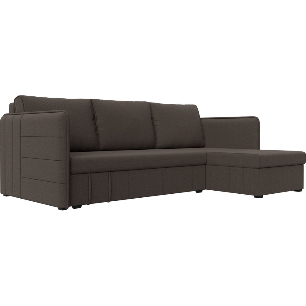 Изображение товара Угловой диван Лига диванов Слим правый угол 121148 современный мягкий и практичный