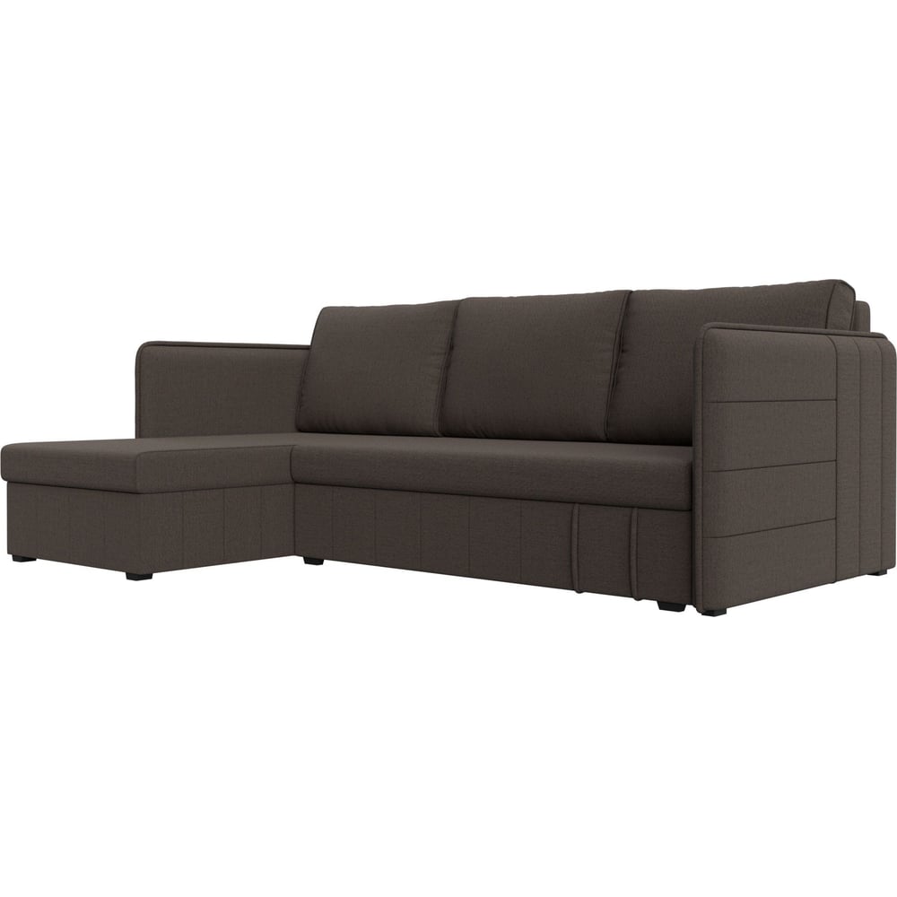 Изображение товара Угловой диван Лига диванов Слим левый угол с механизмом еврокнижка и ящиком для белья