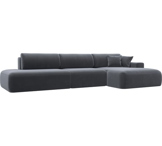 Изображение товара Диван угловой Лига диванов Лига-036 НПБ Модерн Лонг правый угол 121429