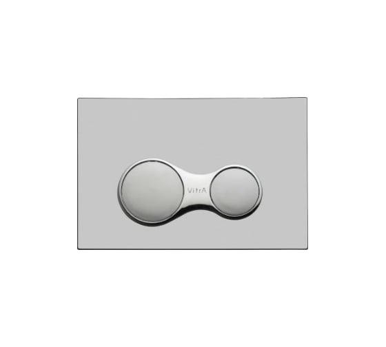 Изображение товара Панель смыва VITRA Sirius Хром матовый 740-0485