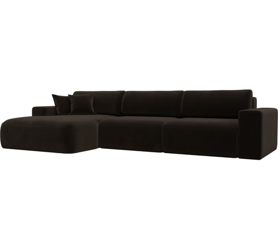 Изображение товара Диван угловой Лига диванов Лига-036 НПБ Классик Лонг левый угол 121383L