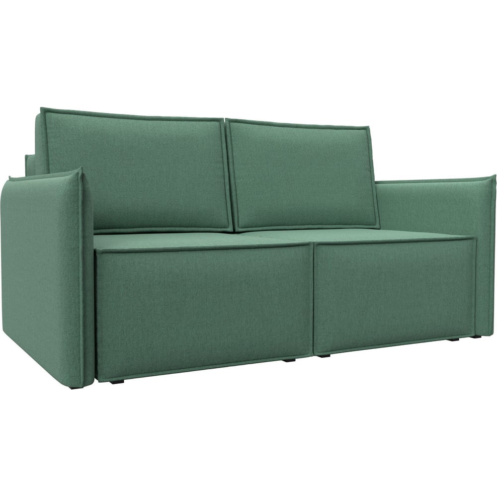 Изображение товара Диван Лига диванов Либерти мини 1.5 спальных мест стильный зеленый