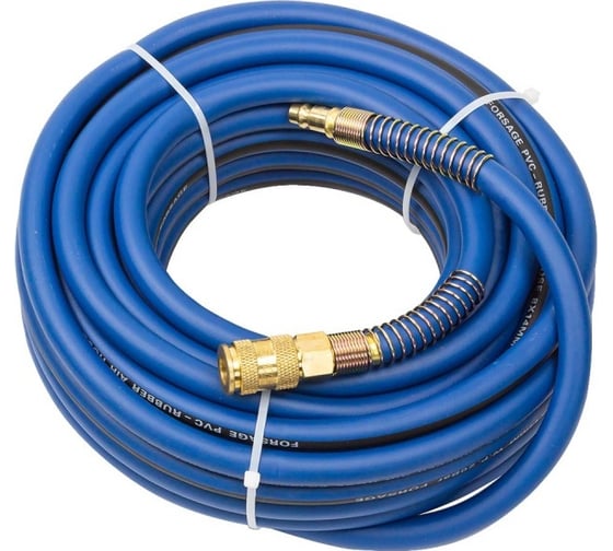 Изображение товара Шланг резиновый армированный с фитингами (8х14 мм; 15 м) Forsage F-AHC-52D(7272)