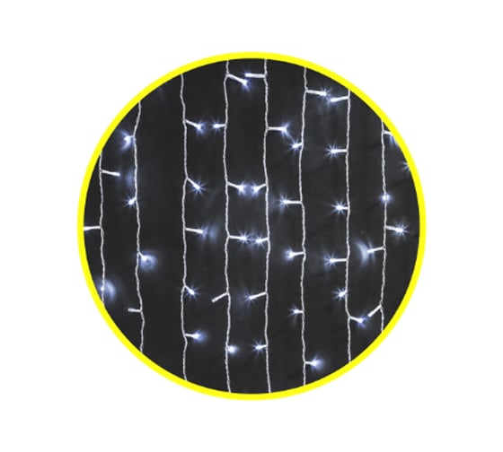 Изображение товара Гирлянда Navigator NGF-C01-192CW-10-1.5x1.2m-230-TR-IP20 61858