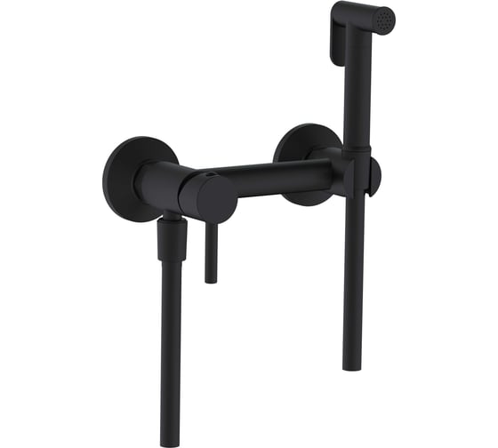 Изображение товара Гигиенический душ со смесителем RGW SP-215-B черный (смеситель/шланг/гигиенический душ/) 581408215-04