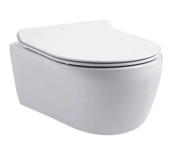 Изображение товара Подвесной унитаз с сидением Aquanet SMART W Tornado Soft Close-SLIMSEAT 00332172
