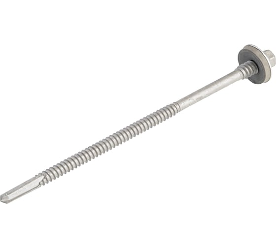 Изображение товара Винт самосверлящий SsWp(EPDM) 16х5.5(6.3)х140 (дакромет) 1000 шт. Skreppro 4680635460064