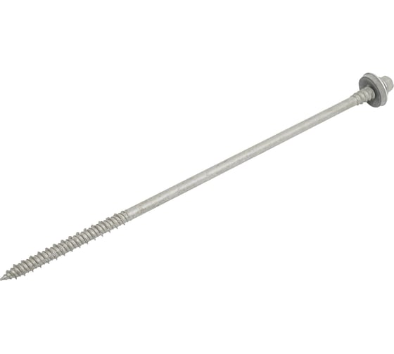 Изображение товара Винт по бетону Skreppro ScWp (EPDM) 6,3(7,1)х205 Dacromet, 100 шт. 4680635460415