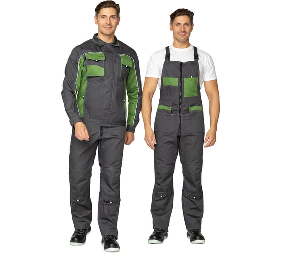 Изображение товара Костюм мужской Прабо " Бренд 2" 2020т.серый/зелёный р-р 44-46/182-188 31854