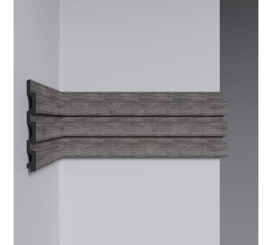 Изображение товара Панель стеновая Decomaster 2900x12x122 мм, D316-87 Дуб титан D316-87 ДМ